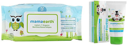Mamaearth Milky Soft Natural Baby Face Cream & dusting Powder